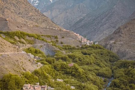 Excursion to Imlil Valley in the High Atlas Mountains near Marrakech