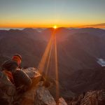 Sunrise over the High Atlas Mountains during the Morocco Toubkal trek